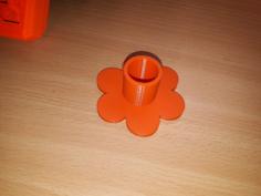 Flower Candle Holder 3D Printer Model