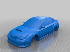 RC Scale Subaru Impreza WRX STi (III Gen – 2008-2014) 3D Printer Model