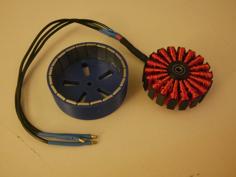 3d Printed Brushless Motor 3D Printer Model