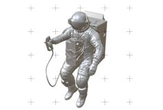 Gemini Astronaut With LTV 3D Printer Model