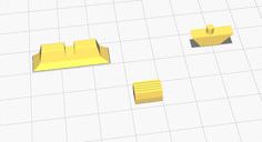Front Sight, Rear Sight, Magazine Release 3D Printer Model