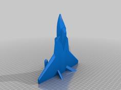 F-22 Fighter Jet Wall Hang 3D Printer Model