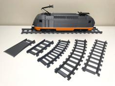 Train Tracks For OS-Railway – Fully 3D-printable Railway System! 3D Printer Model