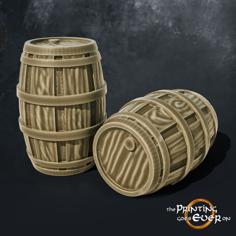 Barrels 3D Printer Model