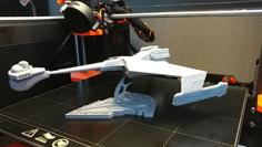 K’tinga D7 Klingon Heavy Cruiser 3D Printer Model