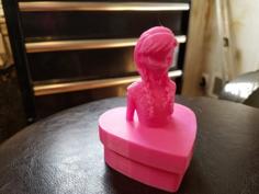 Anna Heart Box 3D Printer Model