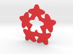 Meeple Christmas Tree Decoration 3D Printer Model