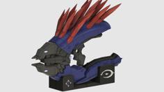 Halo 4 Needler Prop Weapon, For Small Build Platforms 3D Printer Model