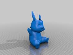 (Pokemon) Pikachu Pencil Holder 3D Printer Model