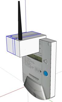 Case For Gas Meter AI-on-the-edge-device 3D Printer Model