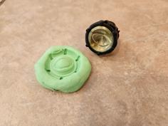 Eyeball – Necromolds Caster Ring Insert 3D Printer Model