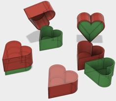 Simple Heart Box – Valentines Day 3D Printer Model