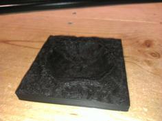 Meteor Crater Relief Map 3D Printer Model