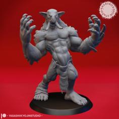 Troll – Tabletop Miniature 3D Printer Model