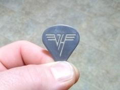 Van Halen Guitar Pick 3D Printer Model