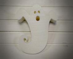 Halloween Ghost Door Stop 3D Printer Model