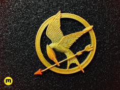 Mockingjay Pin – Hunger Games 3D Printer Model