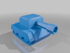 Wii Play Tanks! – User And Enemy Tanks 3D Printer Model