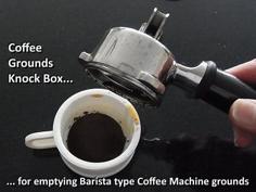 Barista Coffee Machine Knock Box For Coffee Grounds 3D Printer Model