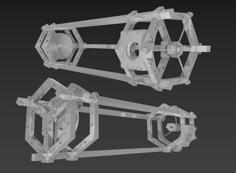 Hexa-scope 3D Printer Model