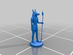 Horus & Anubis 3D Printer Model