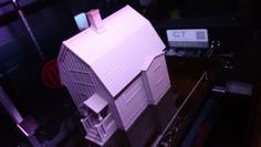 Swedish House, Model (1:87, OpenRailway) 3D Printer Model