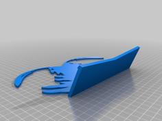 Ornate Bookstand (with Folded Book) 3D Printer Model