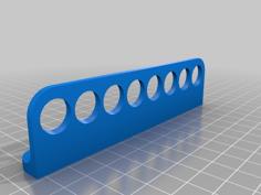 Gauges Holder – Pegboard 3D Printer Model