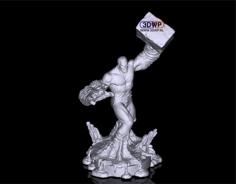 Sandman Sculpture (Statue 3D Scan) 3D Printer Model