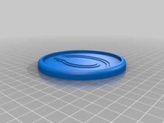 Chicago Bears Coaster 3D Printer Model