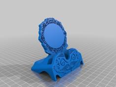 Fancy Smart Phone Stand Designed By MBot3D 3D Printer Model