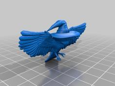 Owl Wizard 3D Printer Model