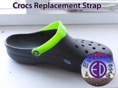 Replacement Crocs Strap 3D Printer Model