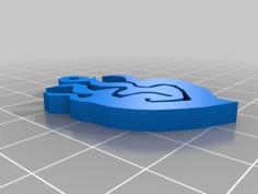 Yang_Key_Chain 3D Printer Model