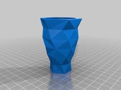 Low Poly Shot Glass 3D Printer Model