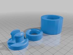 Race Car Wheel, Spinning And Snap In Place For Easy Changing 3D Printer Model