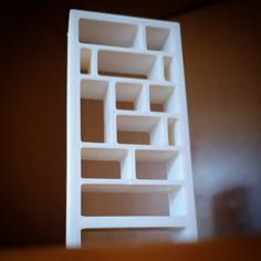 Tiny Bookcase 3D Printer Model