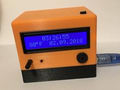 Arduino Alarm Clock Project 3D Printer Model