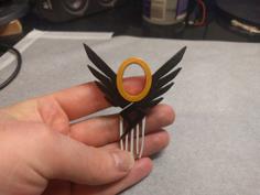 Overwatch – Mercy Hair Pin 3D Printer Model