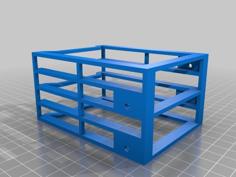 2.5 Inch SSD-HDD Rack 3D Printer Model