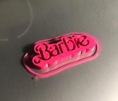 Barbie Keychain 3D Printer Model