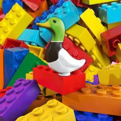 Lego Duck 3D Printer Model