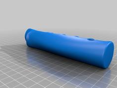 Ergonomic File Handle 3D Printer Model