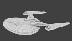 Star Trek Discovery: U.S.S. Gagarin 3D Printer Model