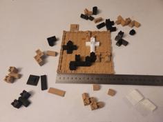 Cathedral – 2 Player Territory Game 3D Printer Model