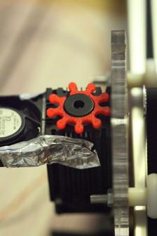 Laser Focus Adjustment Wheel 3D Printer Model