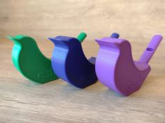 Bird Whistle 3D Printer Model