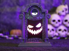 HalloWing M4 Tombstone 3D Printer Model