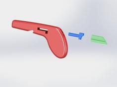 (v2.5) The Clothespin Pocket Pistol “3d Printed!” V2.5 Bolt Action 3D Printer Model