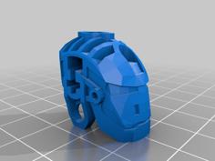 Bionicle “glatorian Skull” 3D Printer Model